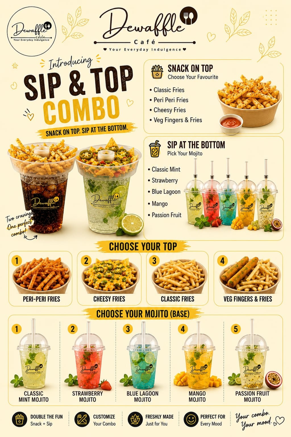Sip & Top Combo